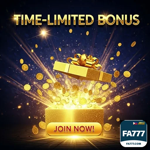 fa777 bonus gift box, a wrapped present representing promotional rewards